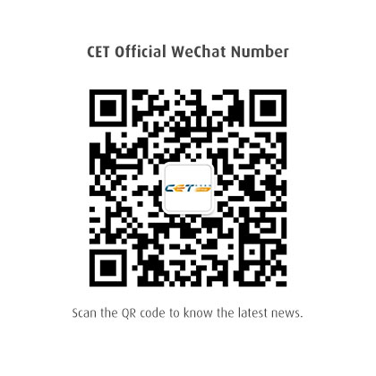 CET Official WeChat Number